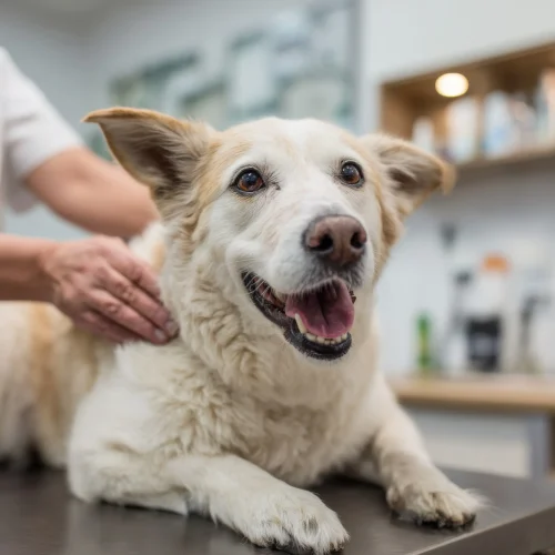 happy-dog-receiving-gentle-care-veterinary-clinic